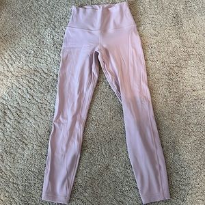 size 2-4 25 inch light pink double aligned lulu